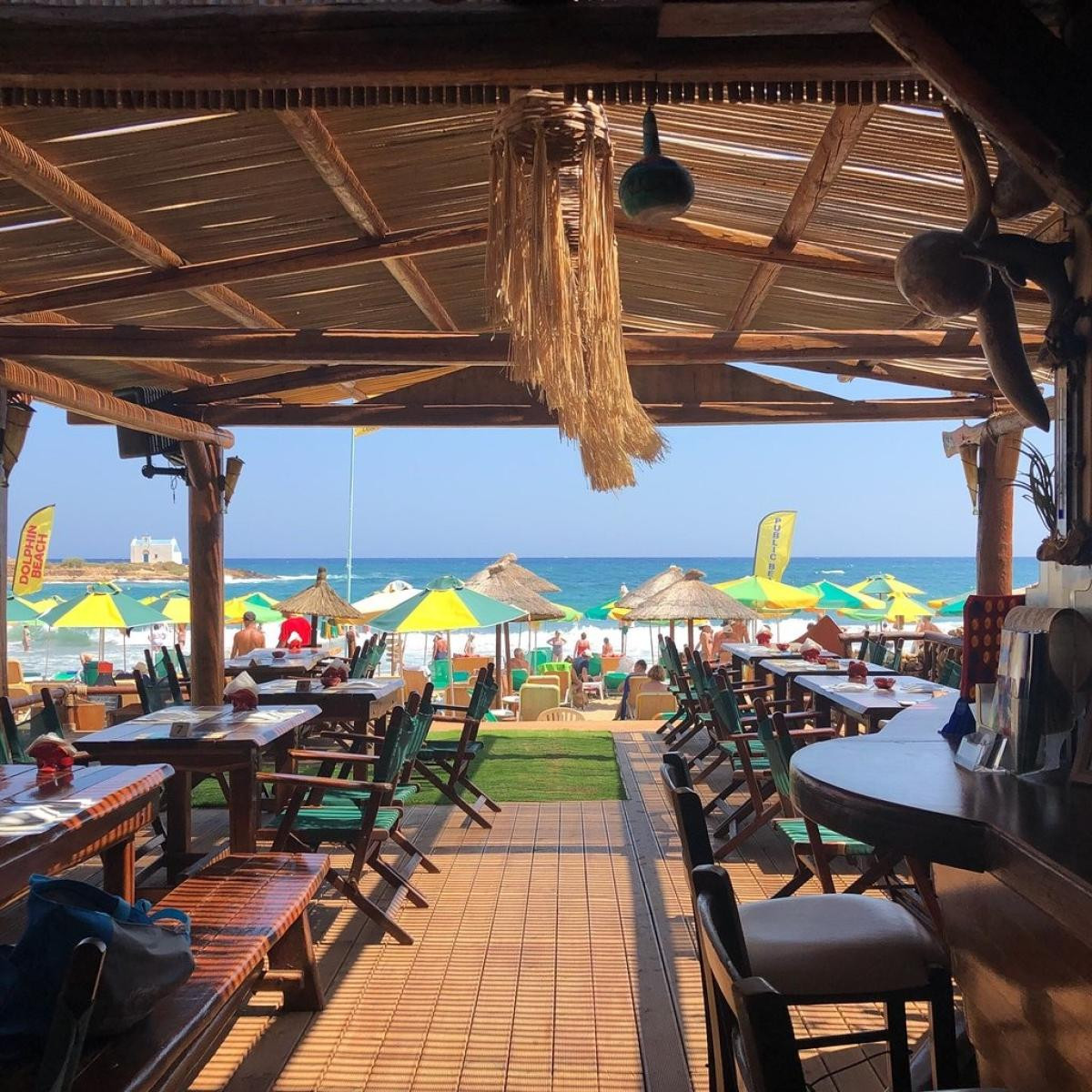Dolphin Beach Bar, Malia Online Reservations erestaurants.gr